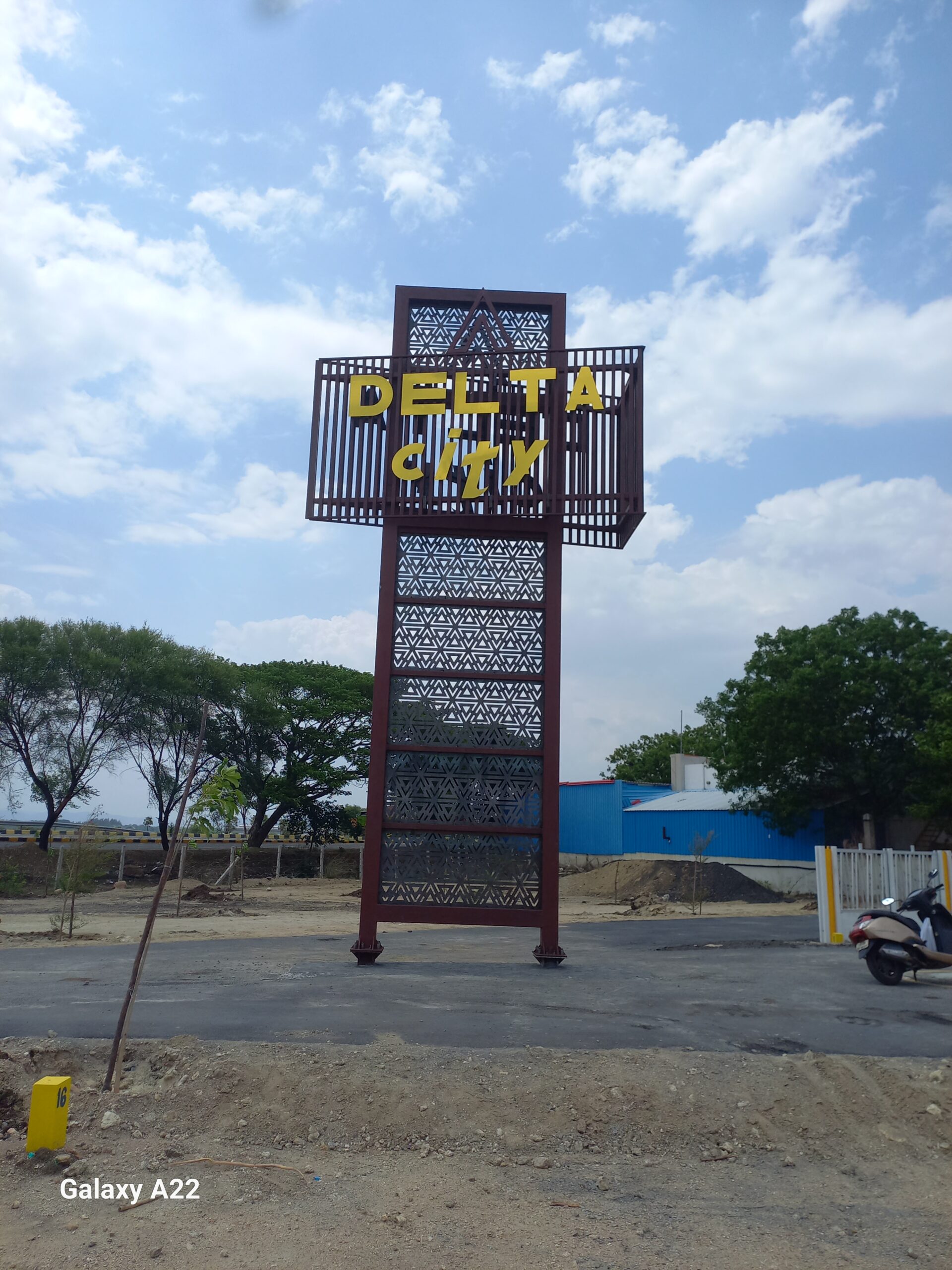 delta city, siruganur, dks prime realty, grand entrance