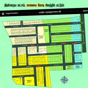 thiruthani temple city plots dks prime realty layout
